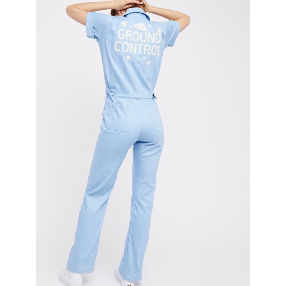 Sugarhigh Lovestoned Ground Control Coveralls-Rust